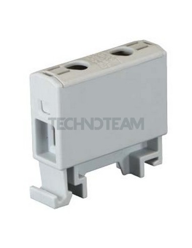 Distrib. block UL 1pole IN:1x(16mm2) OUT:1x(16mm2) grey