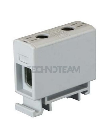 Blocco di distrib. UL 1polo IN:1x(50mm2) OUT:1x(50mm2) blu