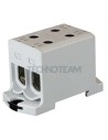 Distrib. block UL 1pole IN:2x(95mm2) OUT:2x(95mm2) blue