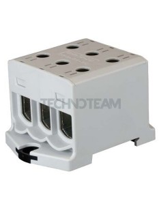 Distribution block 1polo IN:3x(95mm2) OUT:3x(95mm2) blu
