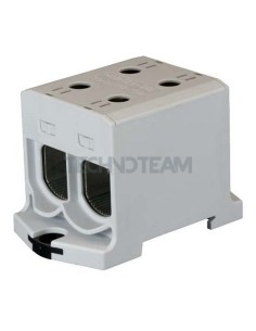 Blocco di distrib. 1polo IN:2x(150mm2) OUT:2x(150mm2) grig