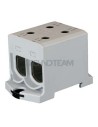 Distrib. block 1pole IN:2x(150mm2) OUT:2x(150mm2) grey