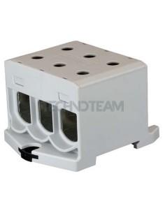 Blocco di distrib. 1polo IN:3x(150mm2) OUT:3x(150mm2) grey