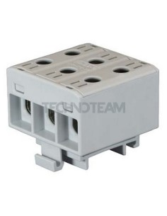 Blocco di distrib. 3poli IN:3x(35mm2) OUT:3x(35mm2) grigio