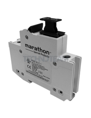 Portafusibile con interrutore 347VAC/125VDC 1 polo 30A