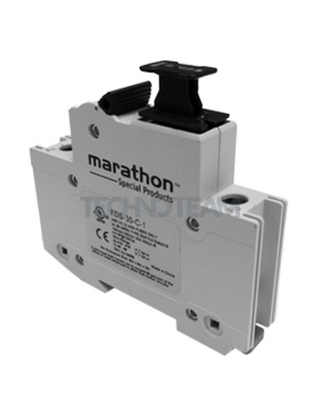 Portafusibile con interrutore 347VAC/125VDC 1 polo 30A