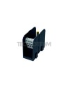 Blocco di distrib. 1polo IN:1xM10 OUT:12x(13mm2) +cover