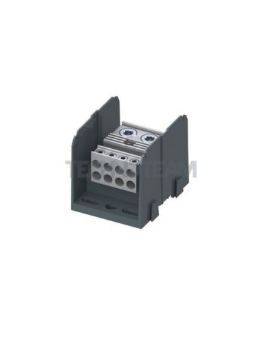 Blocco di distrib. 1polo IN:2x(250mm2) OUT:8x(67mm2)