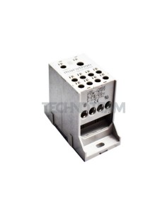 Blocco di distrib. 1polo IN:1x(6AWG) OUT:8x(14AWG)
