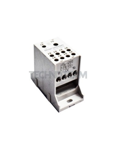 Distrib. block 1pole IN:1x(6AWG) OUT:8x(14AWG)