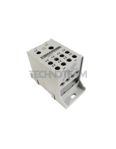 Blocco di distrib. 1poli IN:2x(6-14AWG) OUT:8x(14AWG) grigio