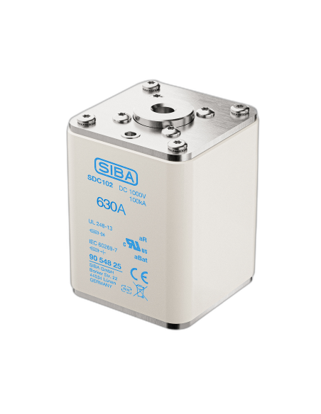 Fusibile SQB2 vite M10 aR/aBat 1000VDC 400A