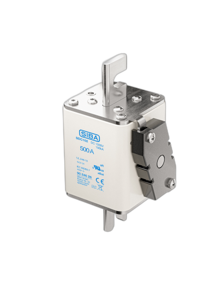 Fuse SQB2 110mm aR/aBat 1000VDC lat.switch adpt 500A