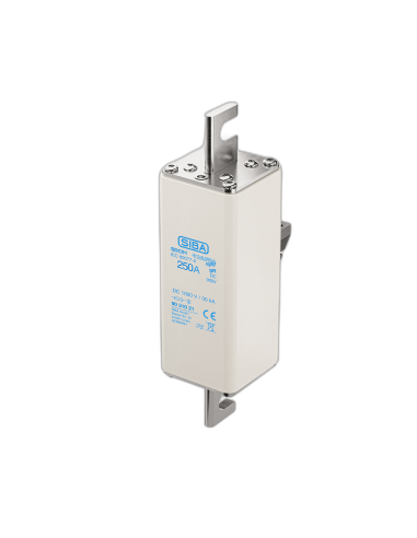 Fusibile SQB-DC91 gR 900VDC coltelli 166mm agganc.micro 250A