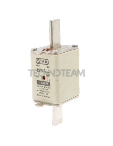Fusibile NH1 gG 690V doppio indicatore 50A