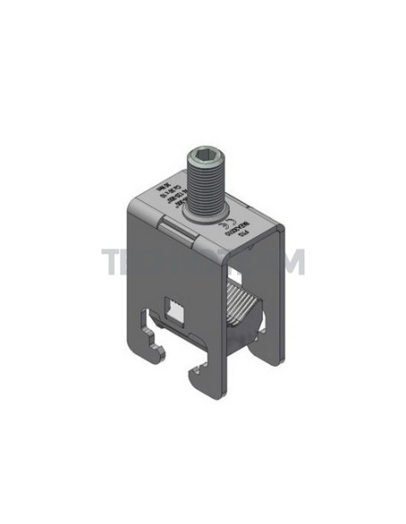 Morsetto per sbarra spessore 10mm 600A 300mm2 1000VAC/DC