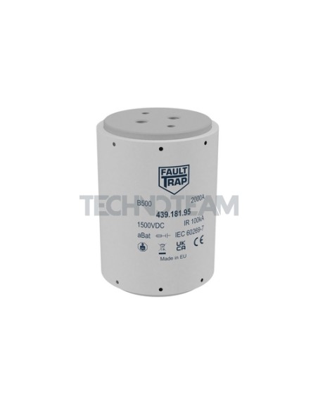 B500 - Fusibile 1500VDC aBat 2xM12 con agg. micro 1800A