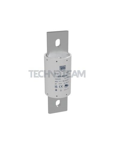 B100 - Fuse 1000VDC aBat 1100A - 152,7mm - Silver Plated