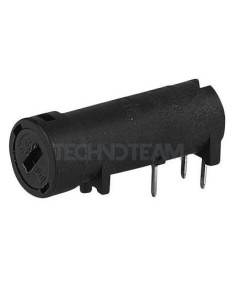 Base portafusibile orizzontale 5x20 da PCB