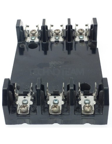 Base portafusibile 30A 600V 3poli UL-CSA