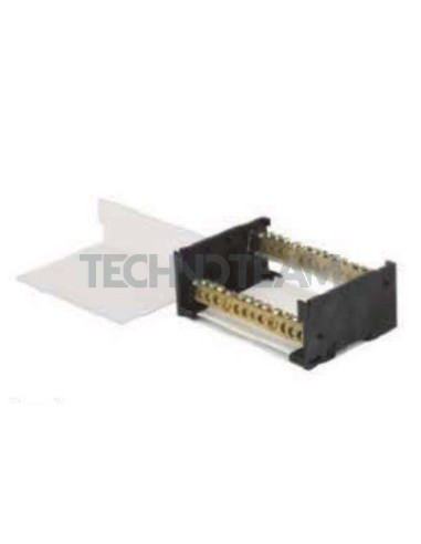 Blocco di distribuz.2poli 2x[IN:2x(25mm2) OUT:2x(240mm2)] Cu