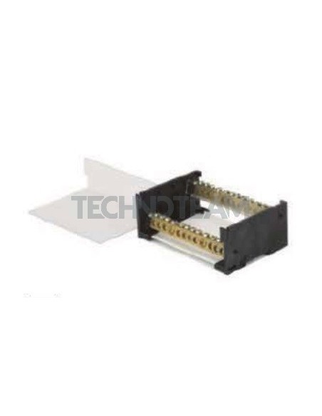 Distribution block 2poles 2x[IN:2x(25mm2) OUT:2x(240mm2)] Cu