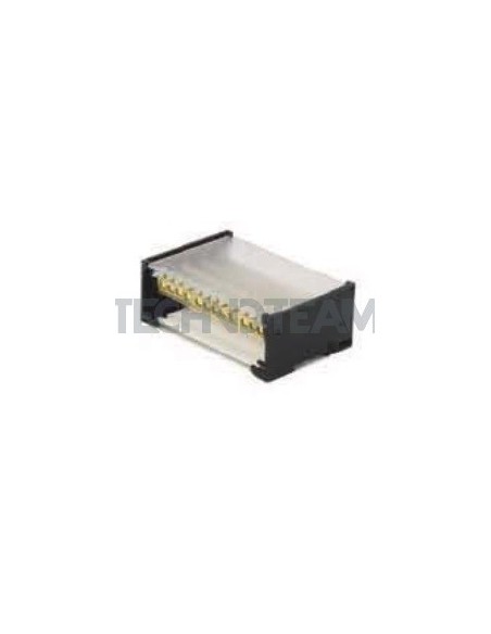 Blocco di distribuz.4poli 4x[IN:2x(35mm2) OUT:10x(16mm2)] Cu