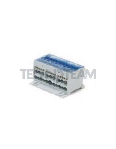 Blocco 4poli 4x[IN:1x(35mm2)] OUT:2x(16mm2) 5x(6mm2)] Cu