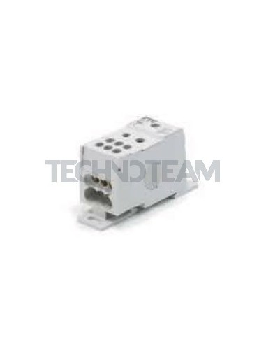 Blocco di distribuz.1polo IN:1x(10-70mm2) OUT:6x(2,5-25mm2)