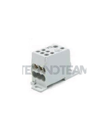 Distrub.block 1pole IN:1x(35mm2)1x(16mm2) OUT:6x(16mm2) Al