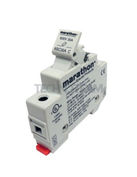 Portafusibile 600VAC CC 1P 30A