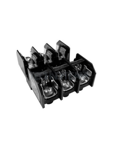 Fuse holder open type 600V CC 2P 30A screw connection