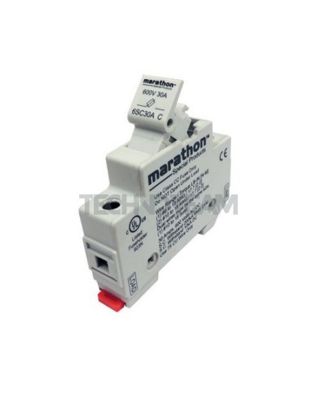 Fuse Holder 600VAC CC 2P 30A