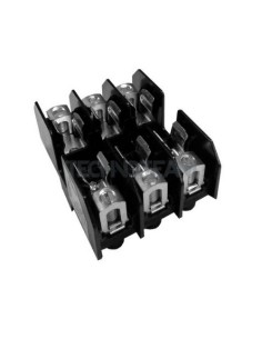 Base porta fusibile 600V midget 1P 30A box cage connection