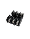 Fuse holder open type 600V midget 3P 30A box cage connection