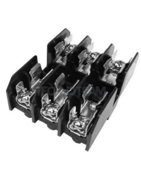 Fuse holder open type 600V midget 2P 30A Screw connection