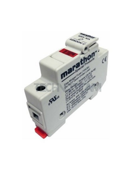 Fuse holder modular midget 600V 2P 30A
