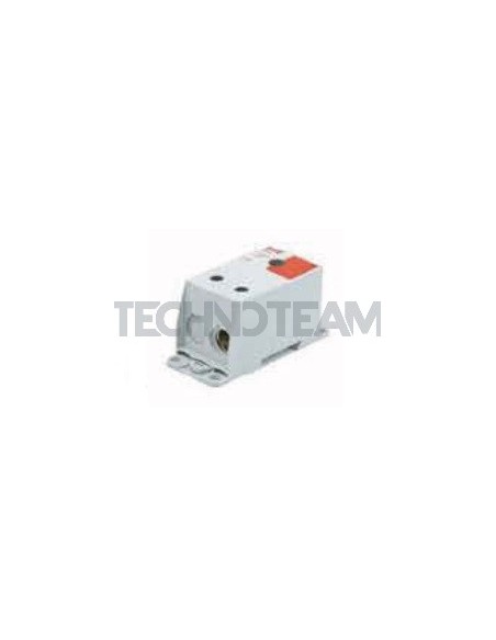 Distribution block 1pole IN:1x(240mm2) OUT:2x(120mm2) red