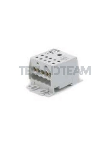 Distribution block 1pole IN:1x(70mm2) OUT:10x(16mm2) Al