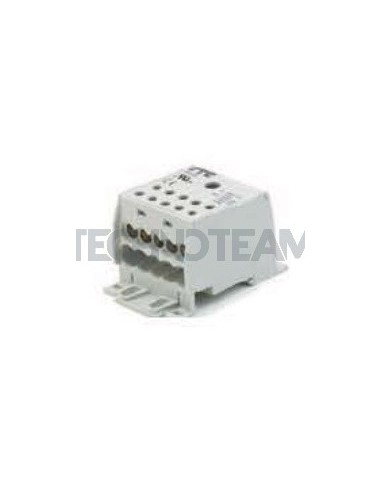 Distribution block 1pole IN:1x(35mm2) OUT:10x(16mm2) Al