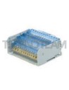 Distribution block 2poles 2x[IN:2x(16mm2) OUT:9x(10mm2)]