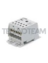 Blocco di distribuz.1polo IN:1x(70mm2) OUT:10x(16mm2) Al