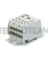 Distribution block 1pole IN:1x(50mm2) OUT:10x(16mm2) Al