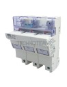 Fuse holder22x58 690V IEC/750V UL 3p switch(fusing+presence)