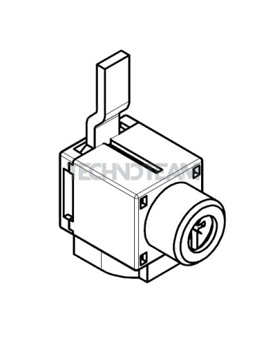 Terminale di connessione isolato pin per barre 90°cavo 50mm2