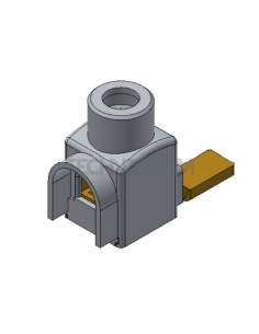 Feeder pin connection 6,3x13,7x2