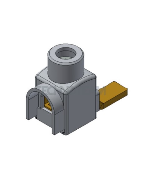 Terminale di connessione a pin 6,3x13,7x2
