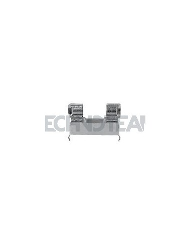 Base portafusibile 5x20 aperta per PCB con pin curvi
