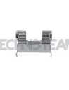 Base portafusibile 5x20 aperta per PCB con pin curvi