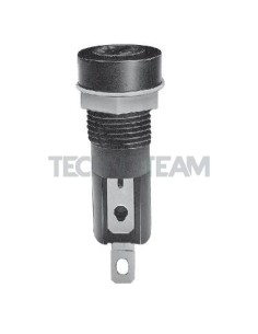 Base portafusibile 5x20 a vite da pannello